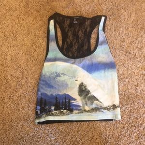 Crop tank top